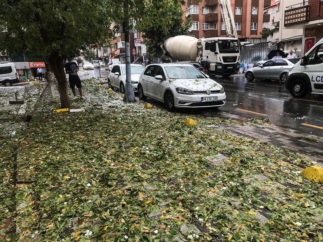 İstanbul da dolu alarmı!